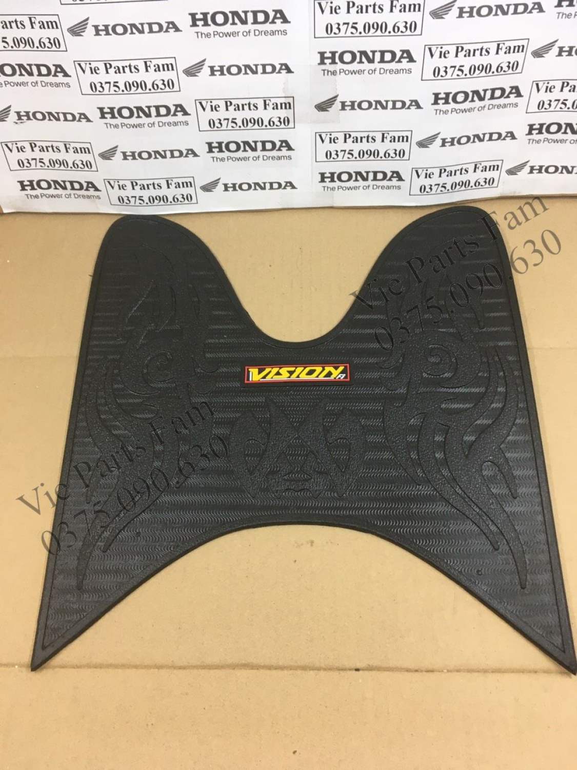 Thảm cao su lót sàn chân Vision 2015-2020