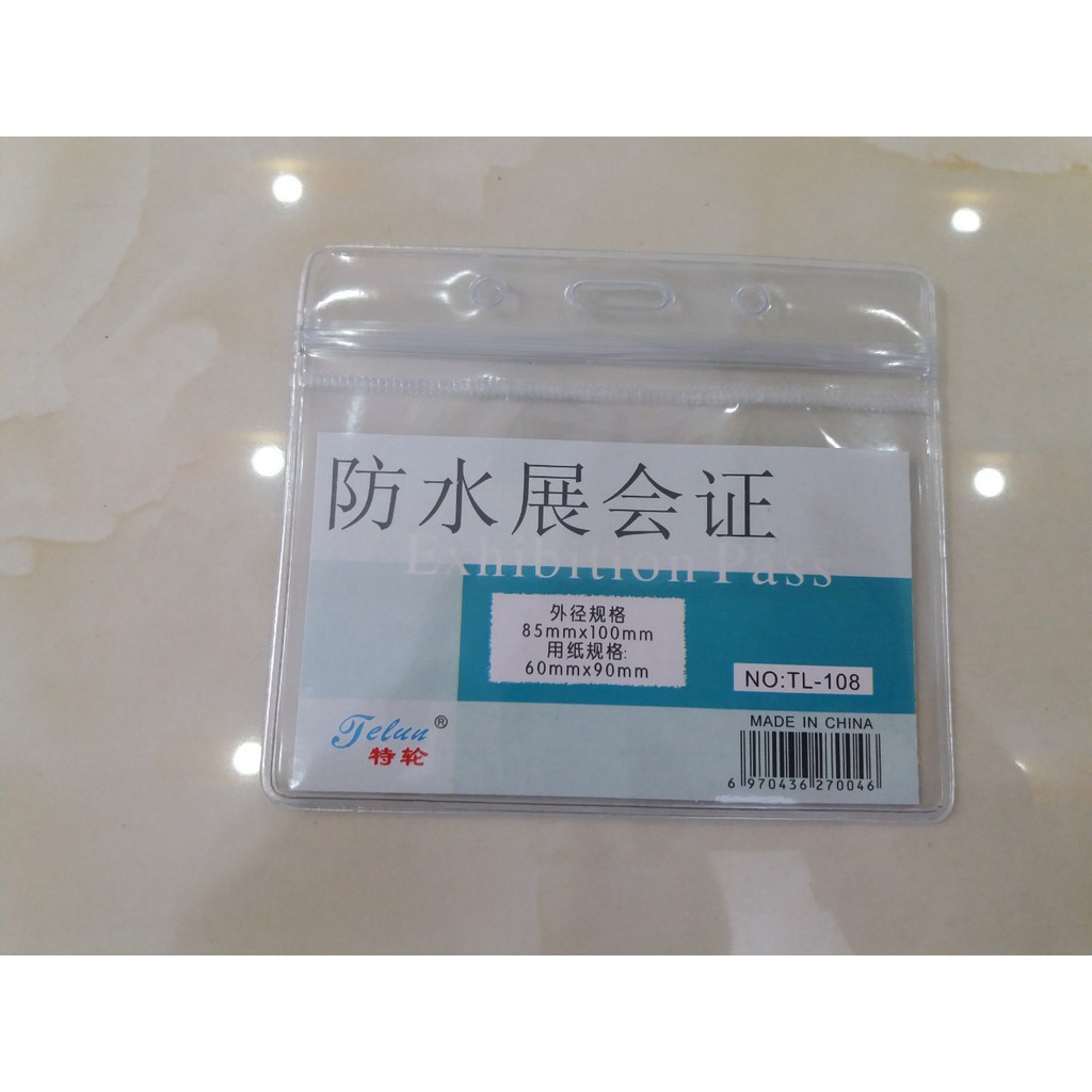 Combo 10 Bảng Tên Đeo thẻ học sinh [Kèm dây]