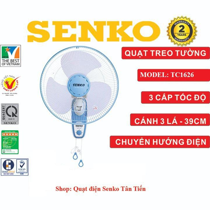 Quạt treo tường Senko TC1626