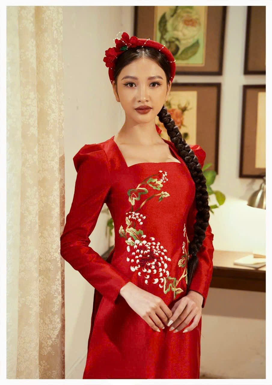 Set áo dài mẹ và con gái