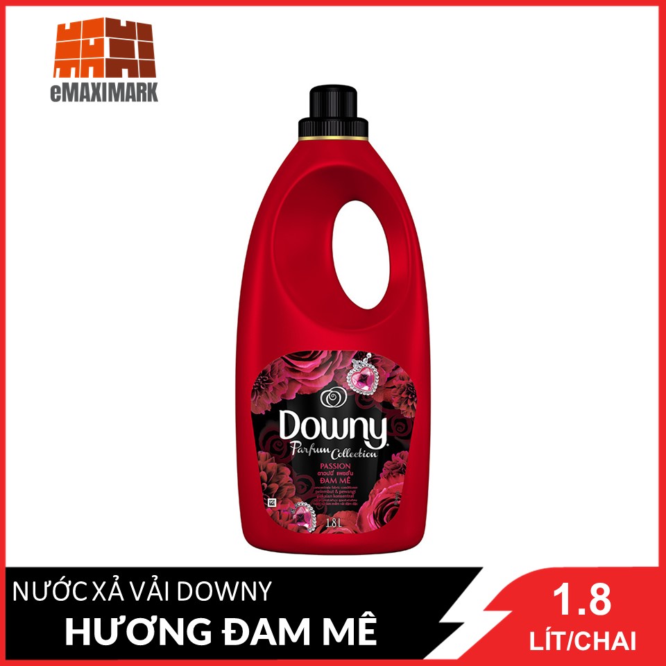 Nước Xả Vải Downy Đam Mê Chai 1.8L