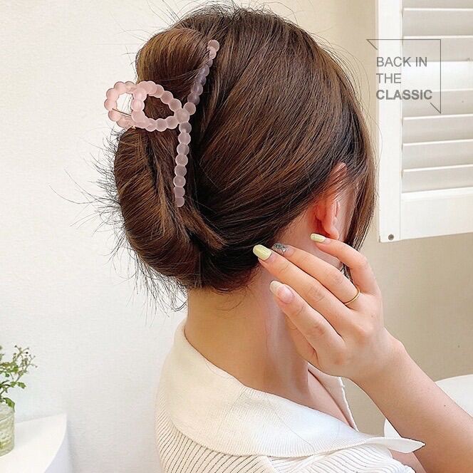 Kẹp tóc hạt trong suốtkẹp tóc kiểu hàn quốc - Trâm Bella