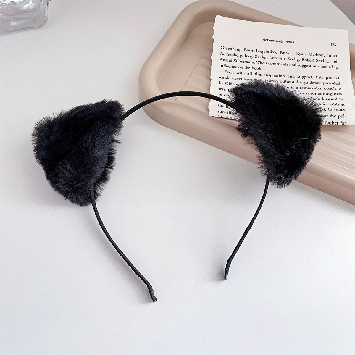 Cute cat ear hairband for women