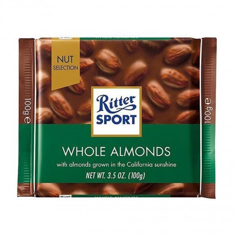 Socola Sữa Nhân Hạnh Nhân Ritter Sport
