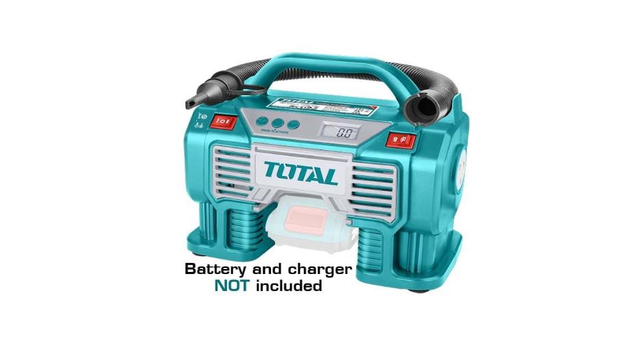 20V Máy nén khí tự động dùng pin Total TACLI2002 (không kèm pin và sạc)