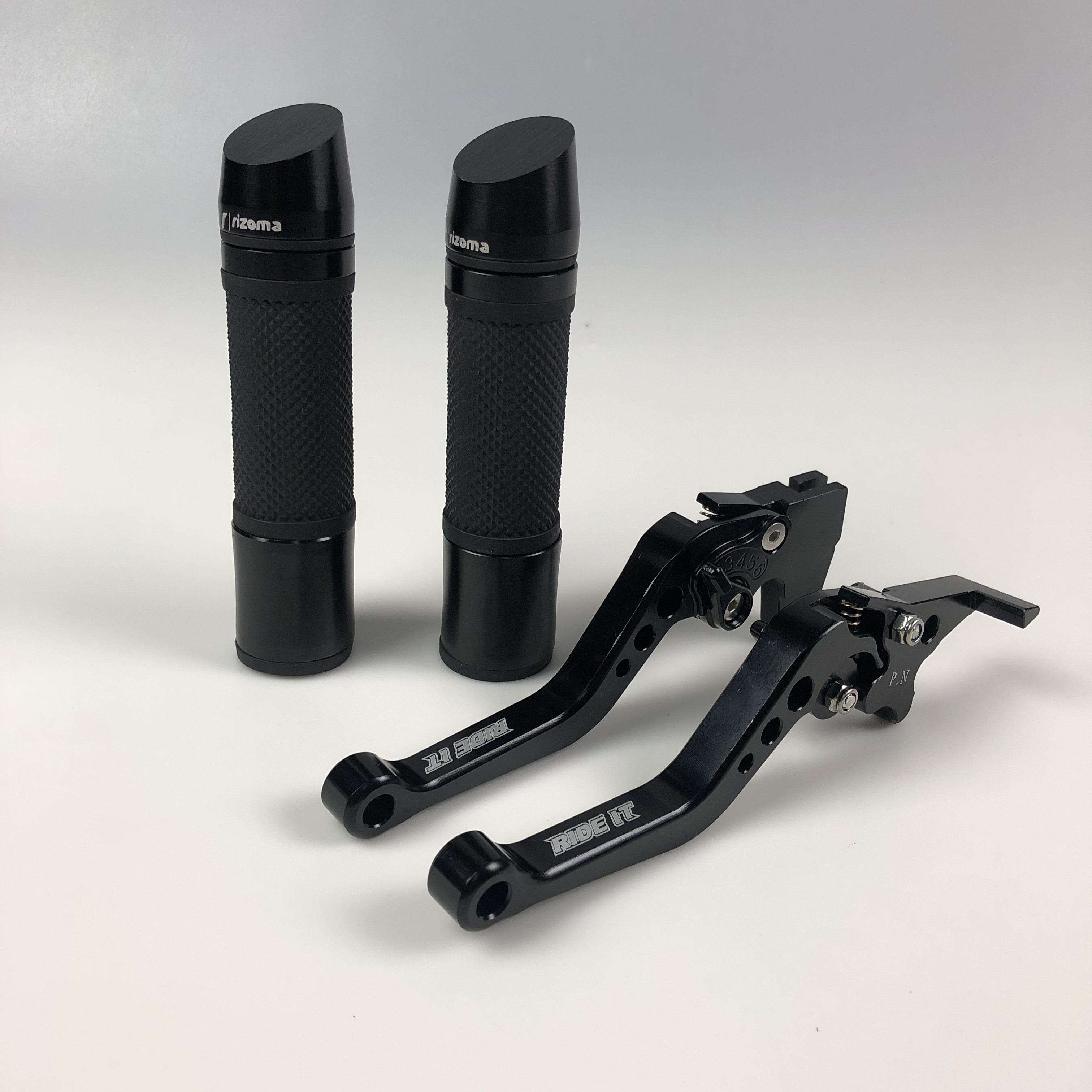 [HCM]COMBO2 Bao tay gù xéo + tay thắng 6 số tăng chỉnh dùng cho các dòng xe Air Blade / Vision/ Click/ Vario/ Lead/ SCR ( màu đen) Hoành Sơn