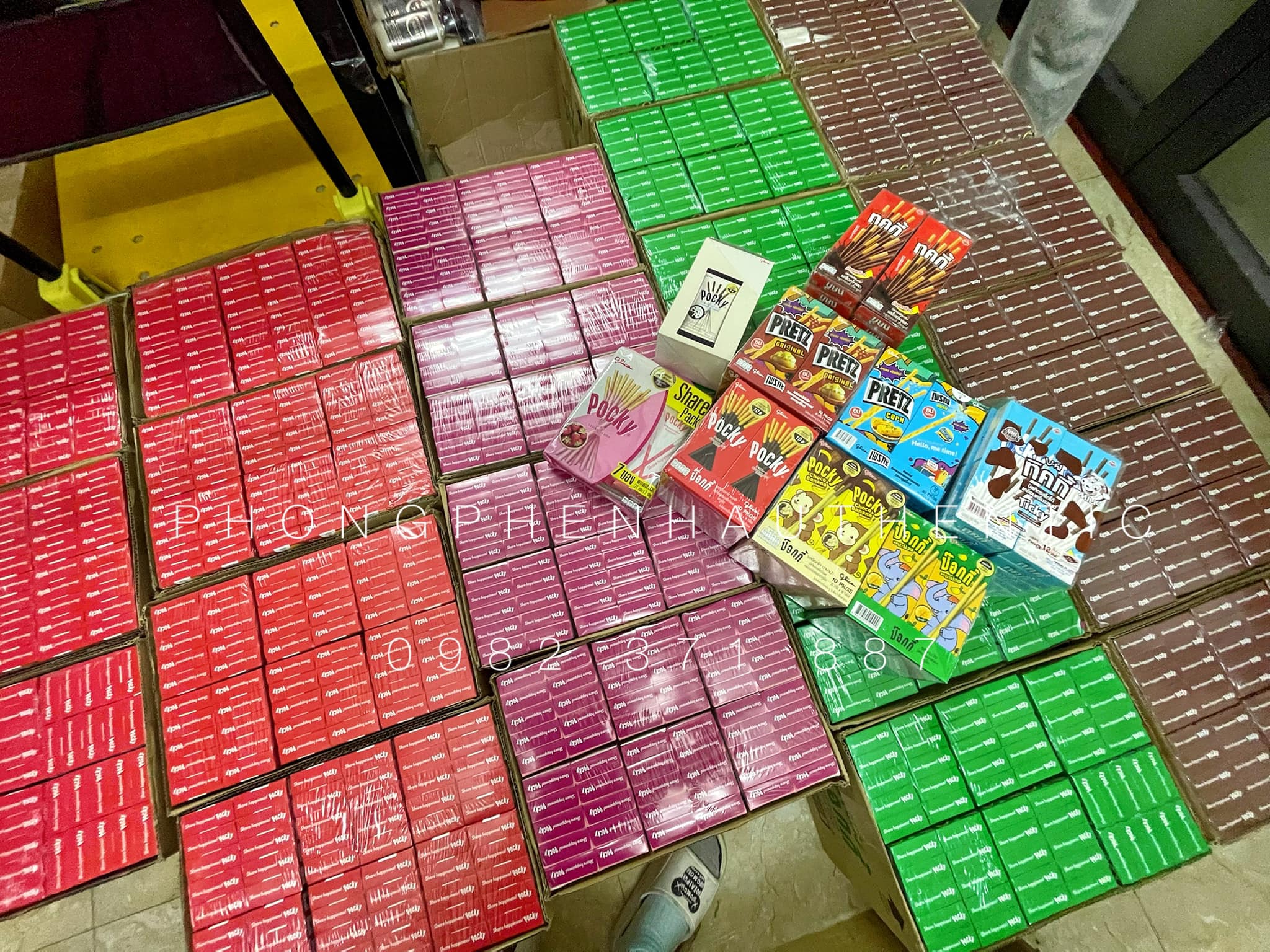 Lốc 10 bánh Pocky Glico Thailand