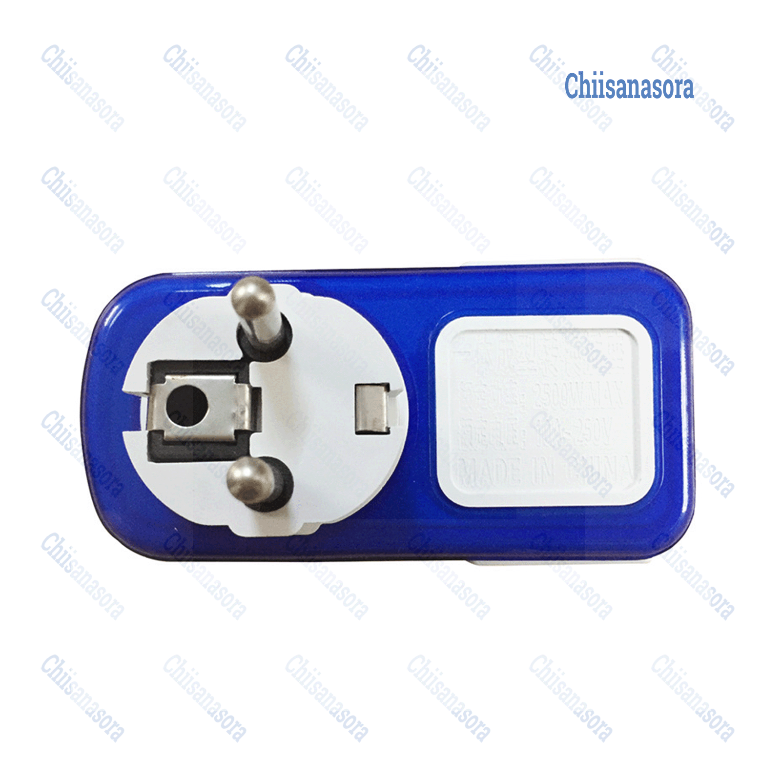 Phích cắm chuyển đổi 2 chấu chuẩn Âu Mỹ - Phích cắm chuyển đổi 2 chấu 3 chấu đa năng - Ổ cắm chuyển đổi bằng đồng