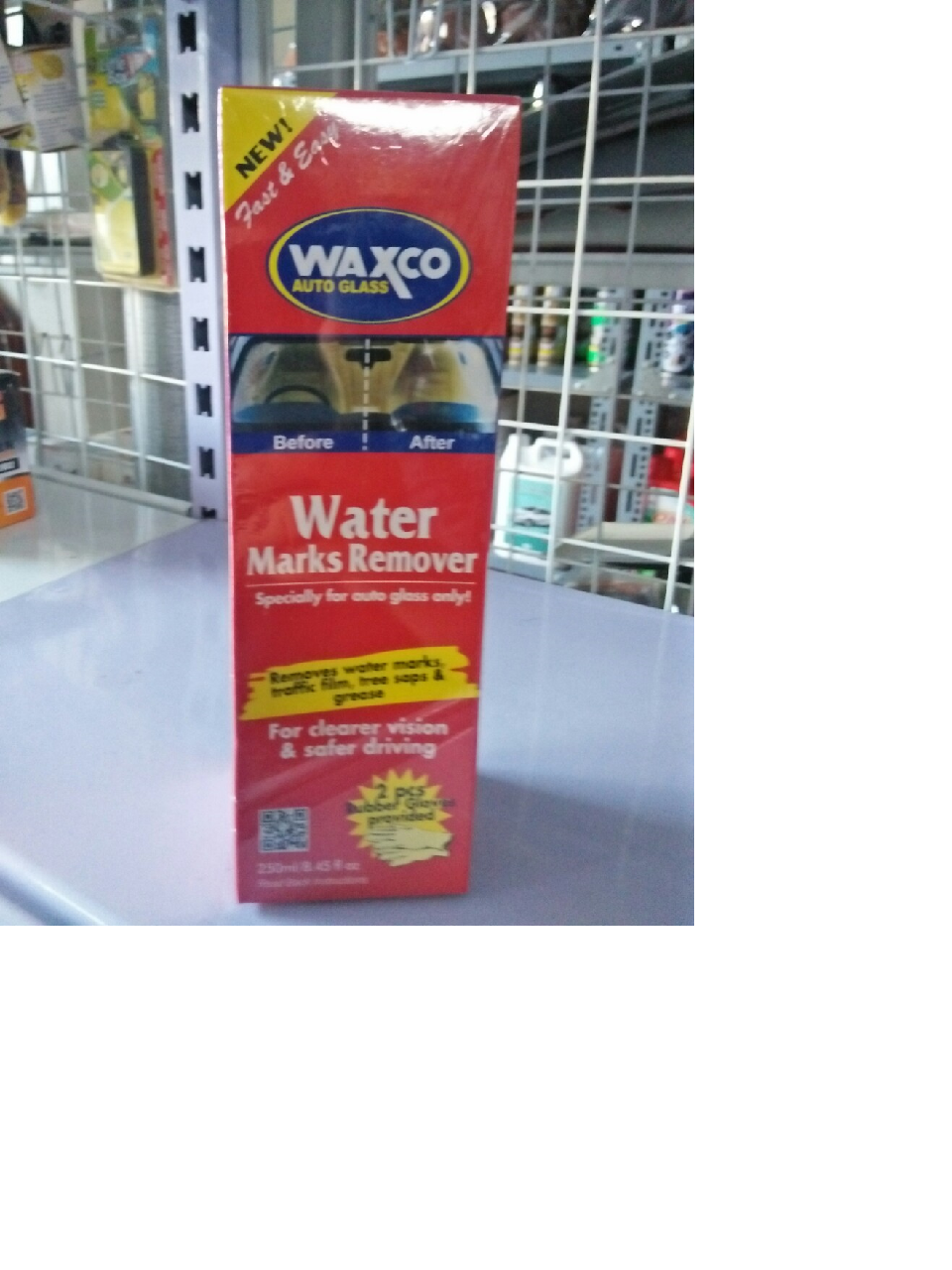 Tẩy ố mốc kính xe hơi Waxco Malaysia