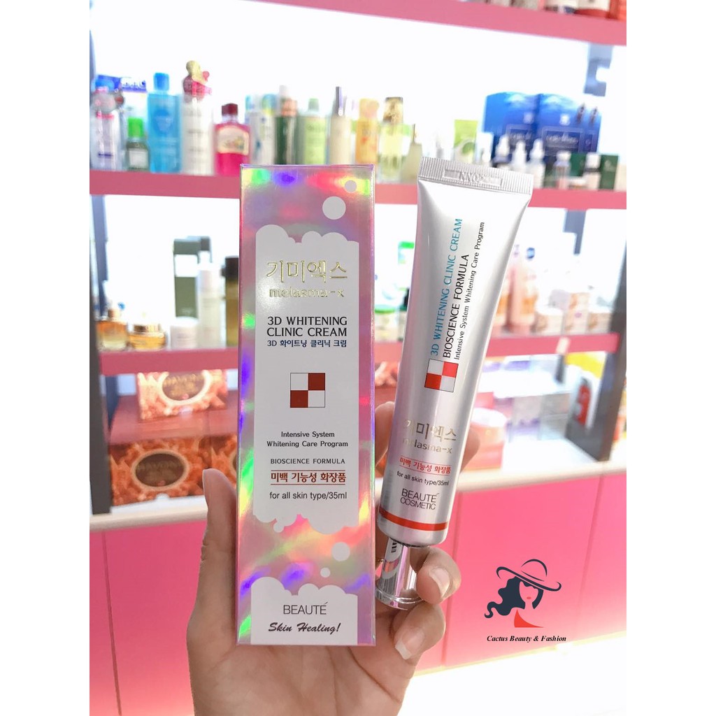 Kem nám tàn nhang melasma- x 3d whitening clinic c