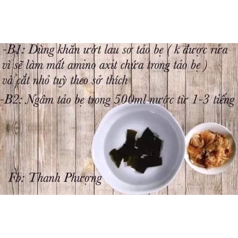 (Date 11/2024) Tảo Bẹ Kombu Tria nấu Dashi