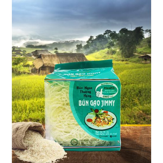 Bún gạo sạch Jimmy 250gr