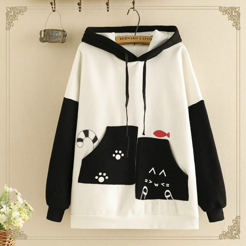 Áo Khoác Nỉ Hoodie thêu hình chân chó siêu cute siêu dễ thương- MC80
