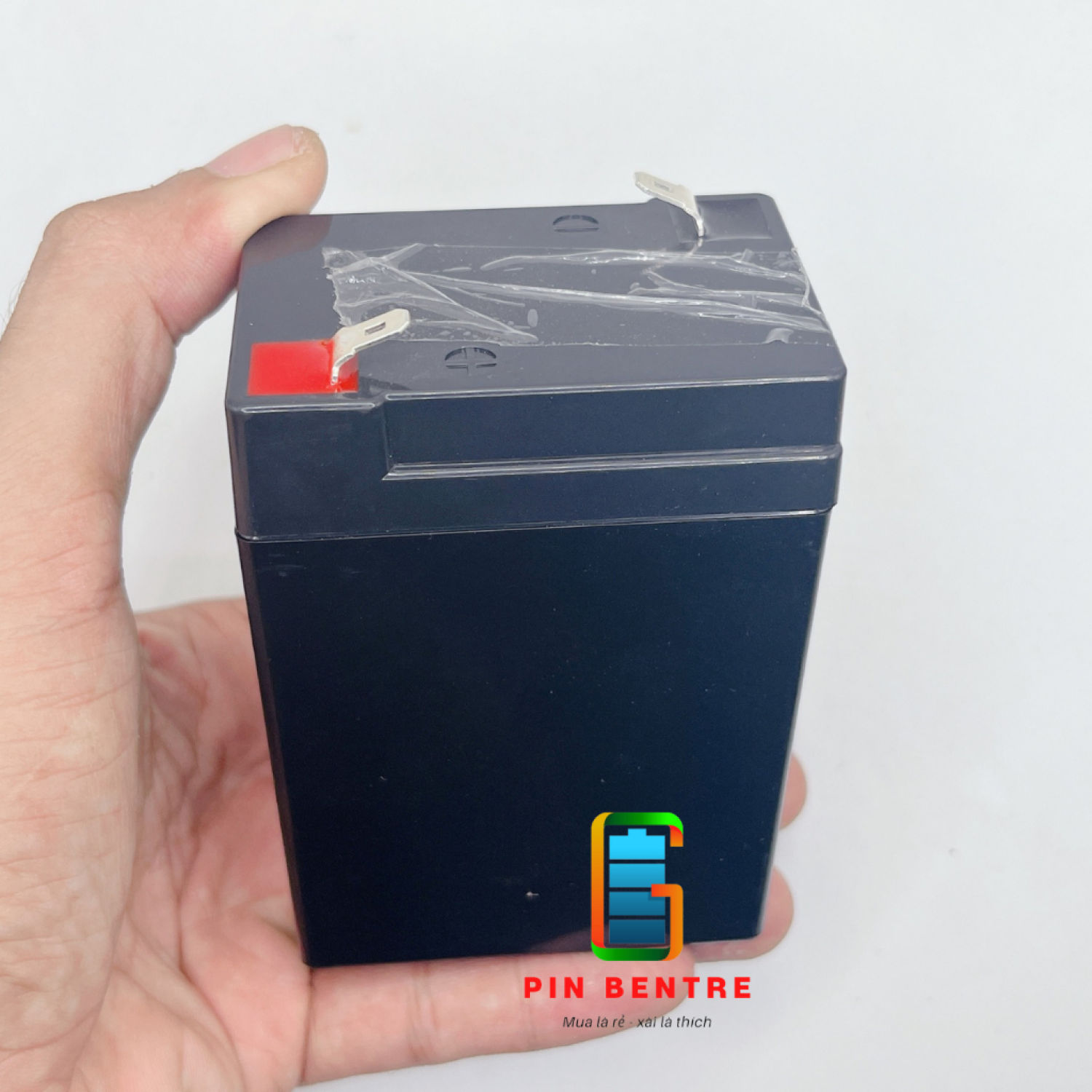Vỏ ắc quy 6V - 6A dùng chế bình ắc quy Pin Lithium