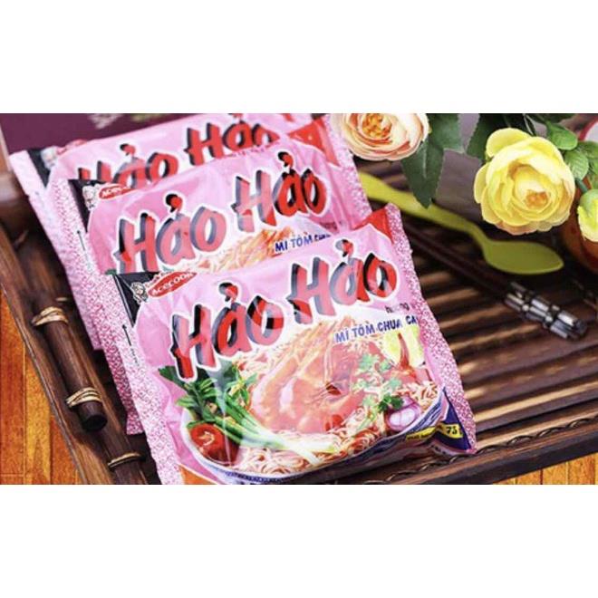 ❐ mỳ tôm hảo hảo chua cay - thùng 30 gói