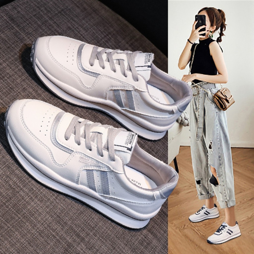 [ SALE SỐC ] Giày bata, giày lười đi bộ nữ siêu êm, nhẹ