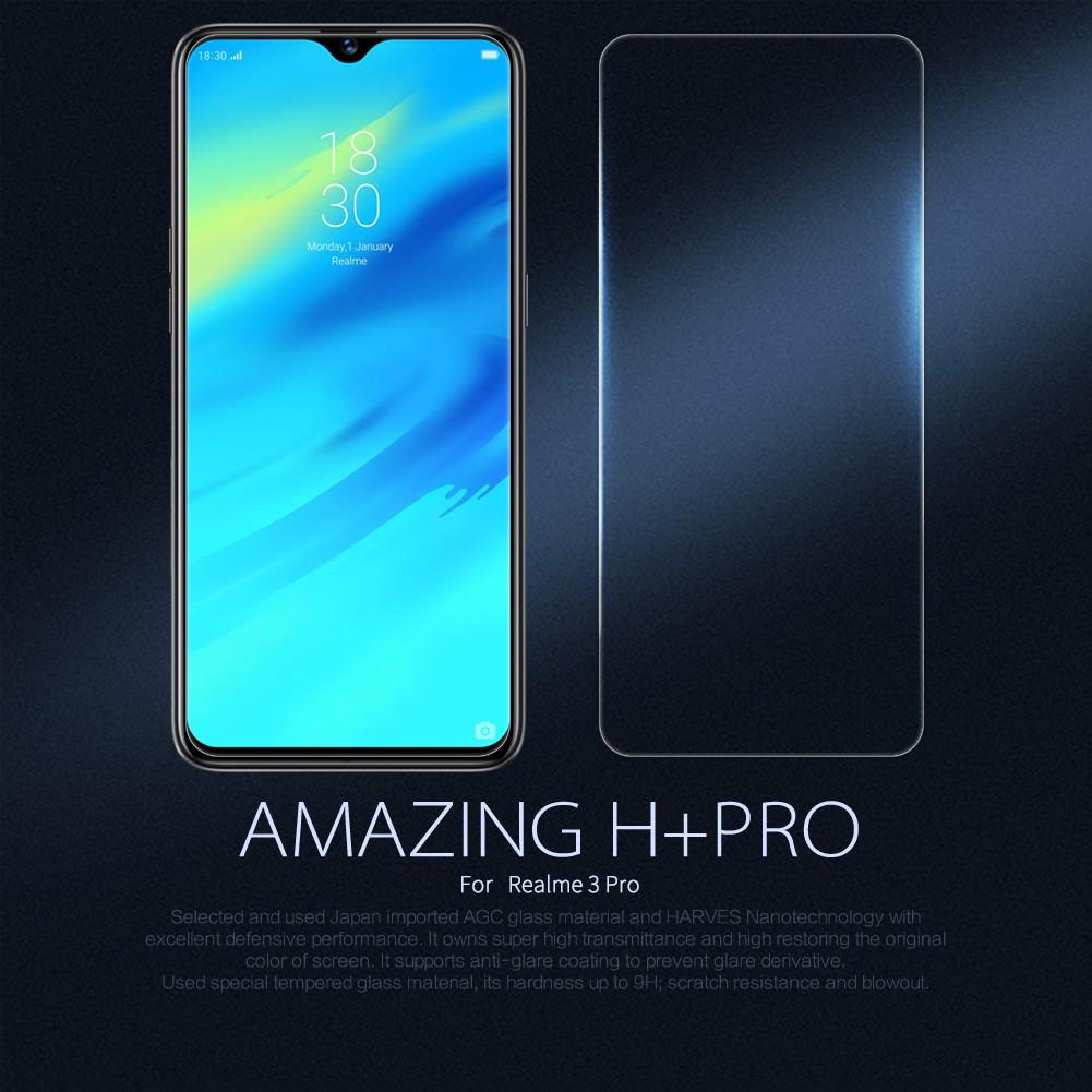 Kính cường lực Realme 5 Pro / Realme Q (Trong Suốt)