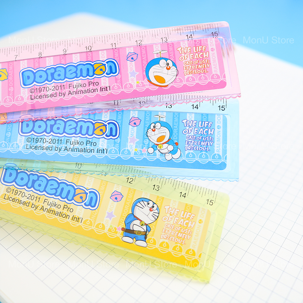 Thước kẻ 15cm DORAEMON DOREMON dễ thương cute TooYoo BK00366