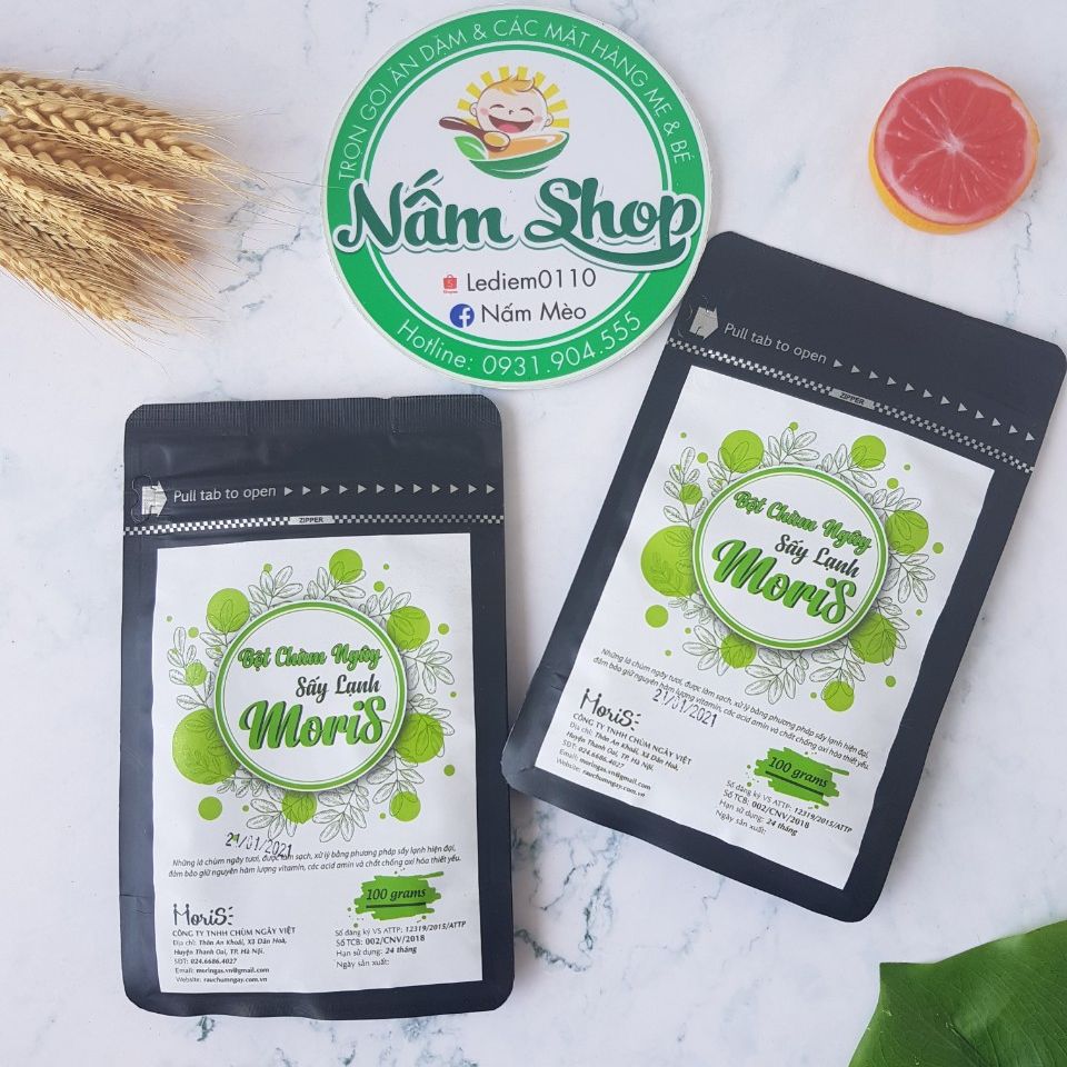 Bột Chùm Ngây Sấy Lạnh Moris 100g