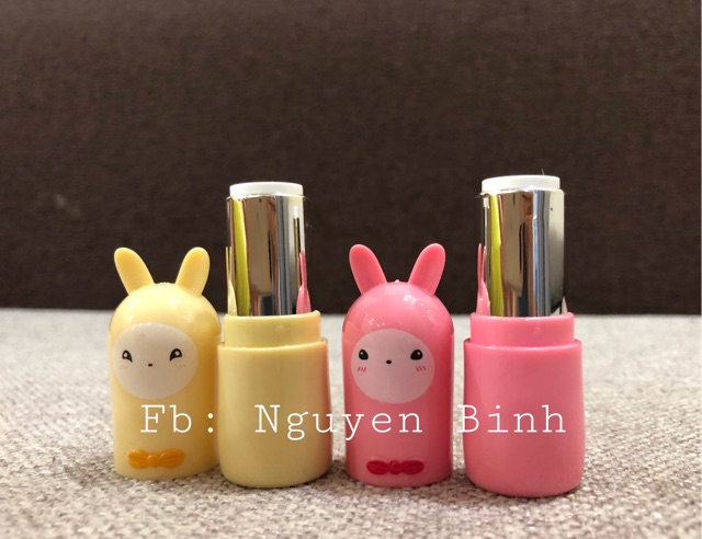 Vỏ Đựng Son Handmade Thỏ Xinh cỡ 12.1mm