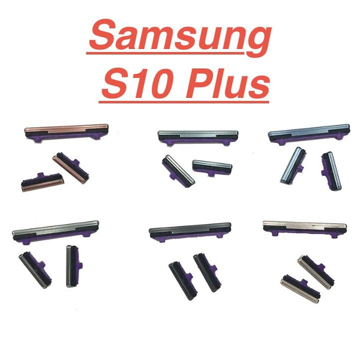 Nút nguồn ngoài cho samsung s10 plus dây cáp nút mở nguồn, điều chỉnh tăng giảm âm lượng linh kiện thay thế