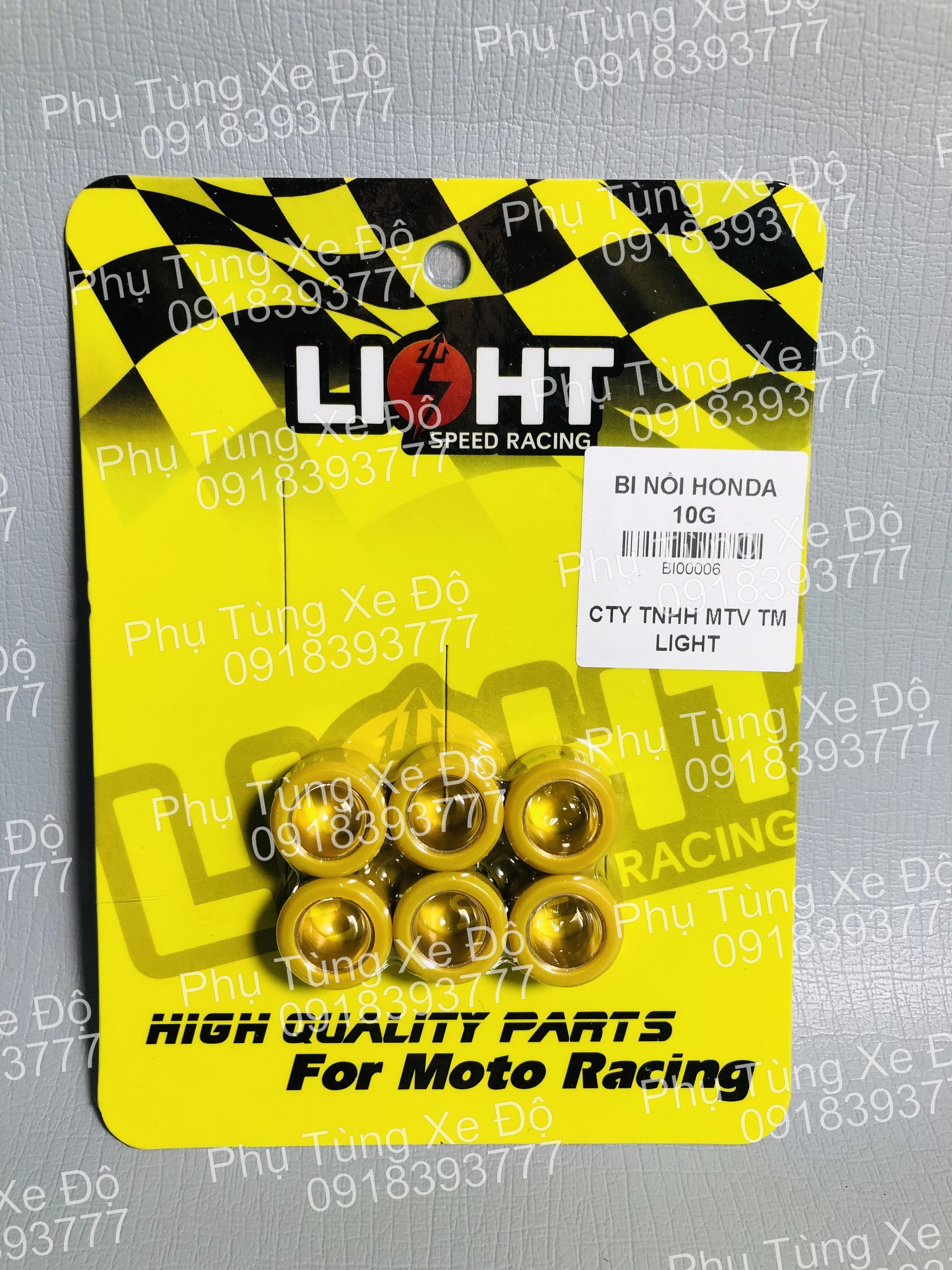 Bi nồi LIGHT Vario 125cc ( 10 gram )