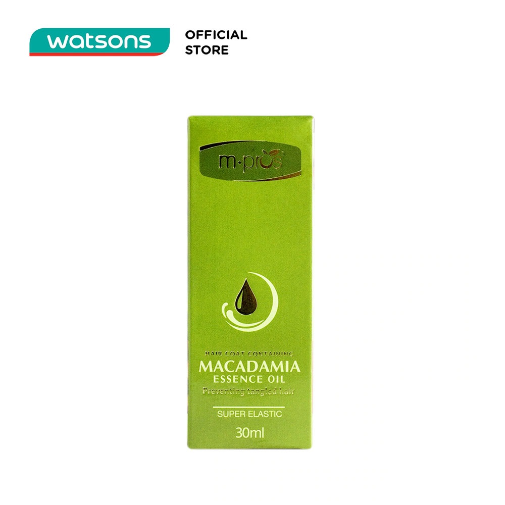 Tinh dầu m.pros macadamia chống rối tóc 30ml