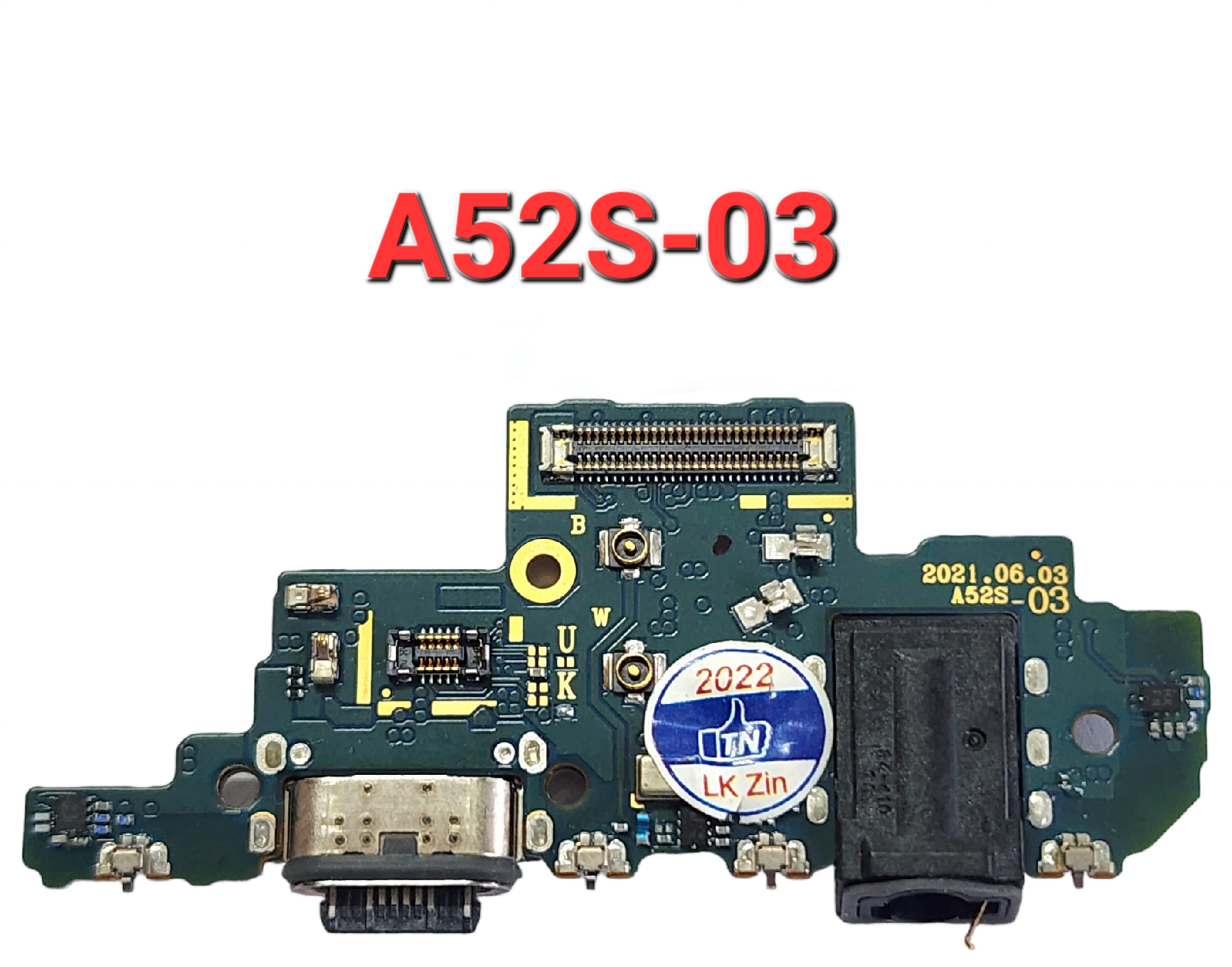 Cụm bo sạc sam sung a52s_03 zin hãng