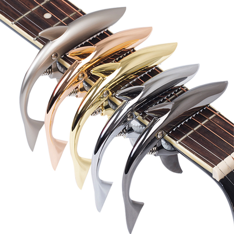 guitar capo điện acoustic guitar capo cá mập capo