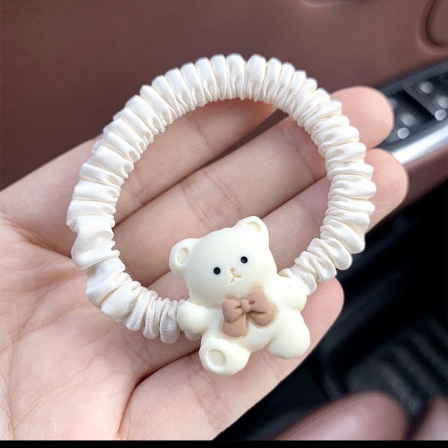 [Mã FATRANG giảm đến 30k đơn 99k] Dây thun cột tóc con vật heo chó gấu cute