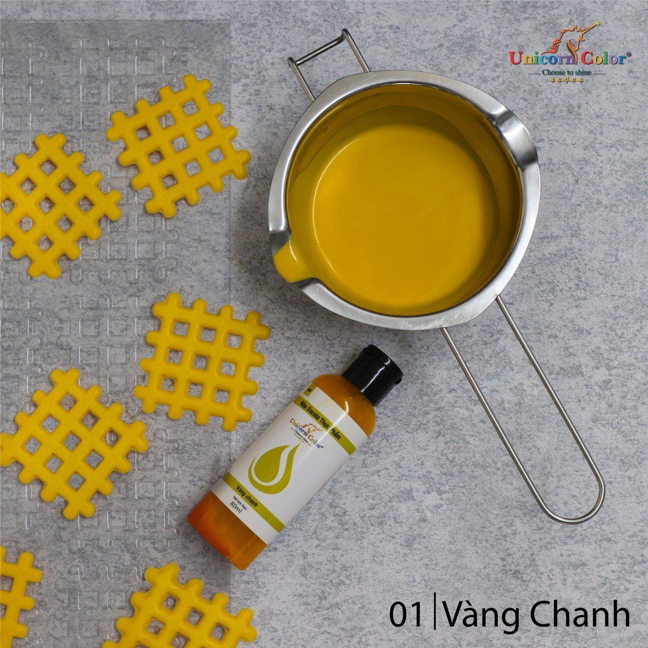 [Freeship + Quà Tặng 10k ]Màu dầu pha socola Unicorn Đông Tiến chai 80ml