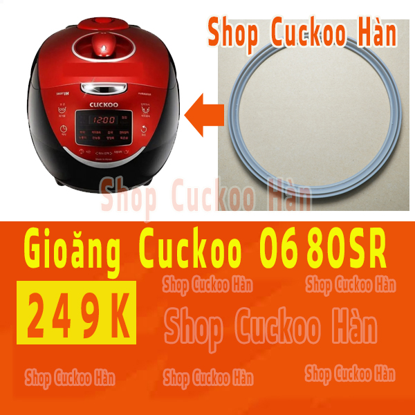 ⭐️ ⭐️ ⭐️ ⭐️ ⭐️Gioăng kép nồi cơm điện Cuckoo dùng cho nồi 1,08 lít (nồi cơm cuckoo crp n0680sr)