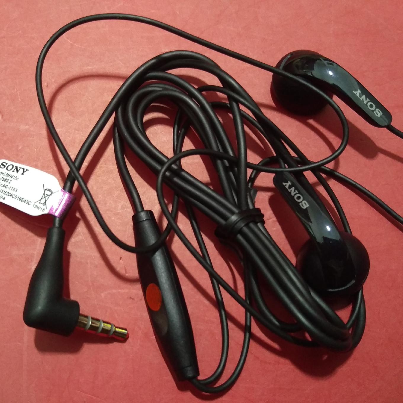 [HCM]Tai nghe nhét tai Sony MH410c (Đen)