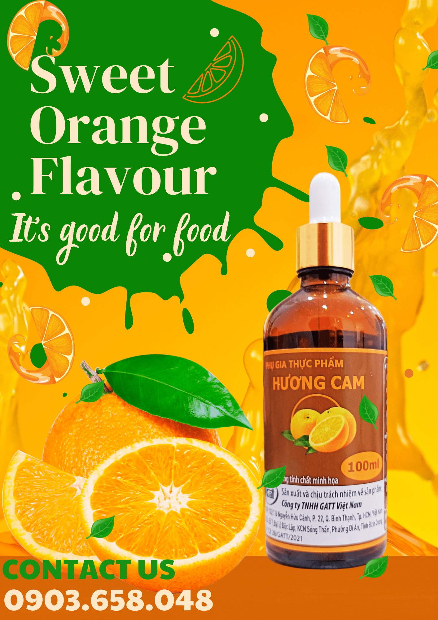 Hương Cam - Orange Flavor