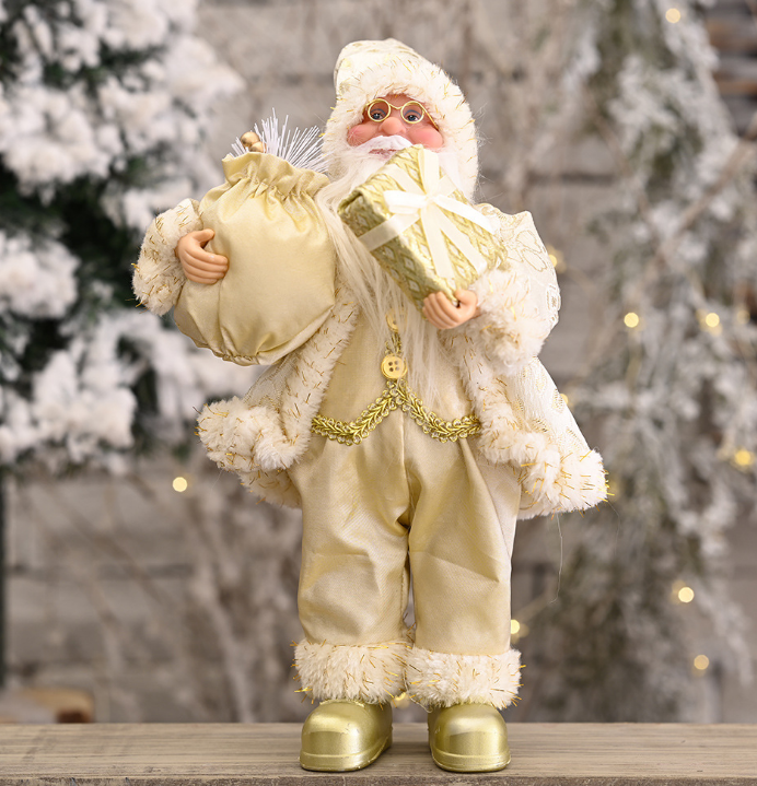 Phụ kiện trang trí noel ông già noel đứng mẫu a14