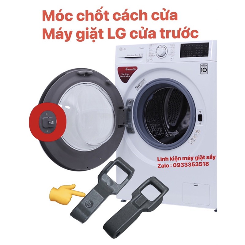 [HCM]Móc chốt cách cửa máy giặt LG