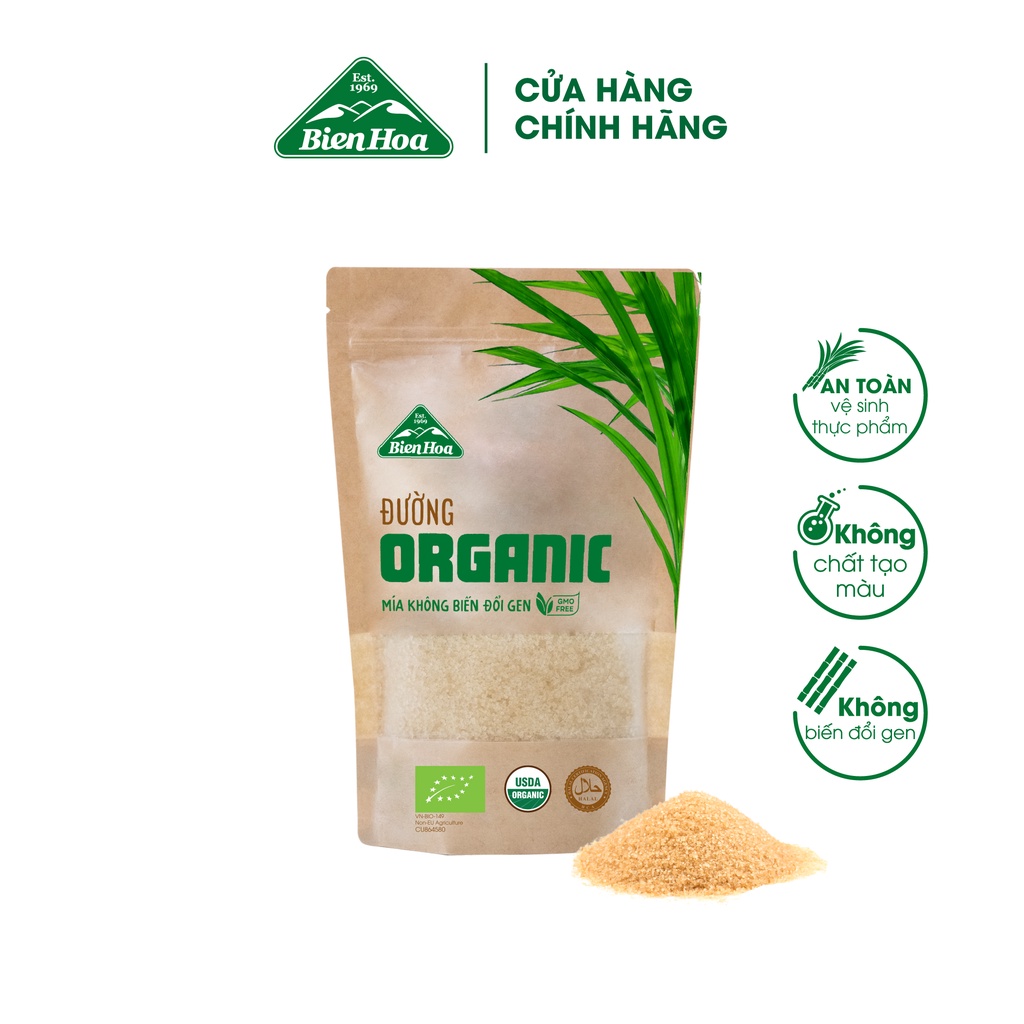ĐƯỜNG VÀNG HỮU CƠ BIÊN HÒA 400G