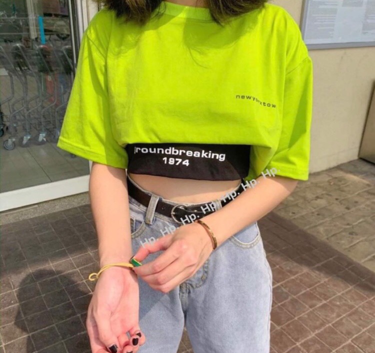 Áo croptop nữ siêu cá tính