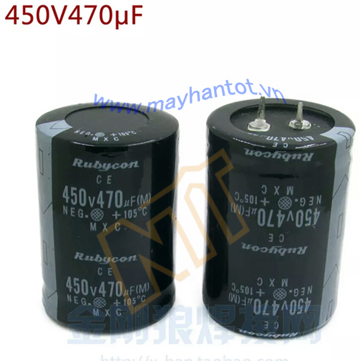 Tụ nguồn 470-450v bộ 5 con