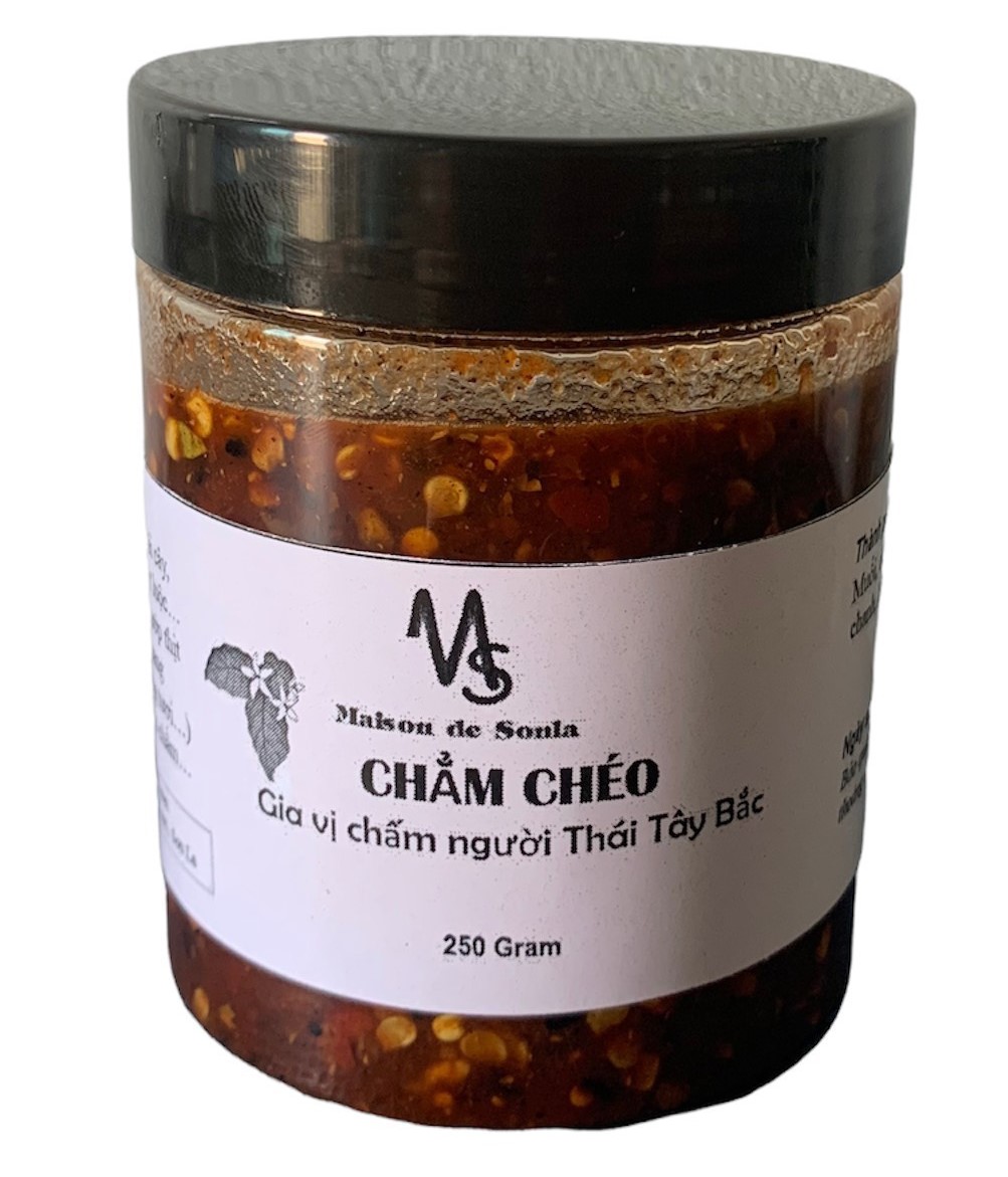 Chẩm chéo ướt tây bắc chuẩn vị cay đậm hũ 250g maison sơn la