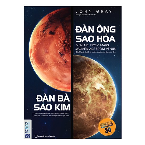 Sách - đàn ông sao hỏa đàn bà sao kim
