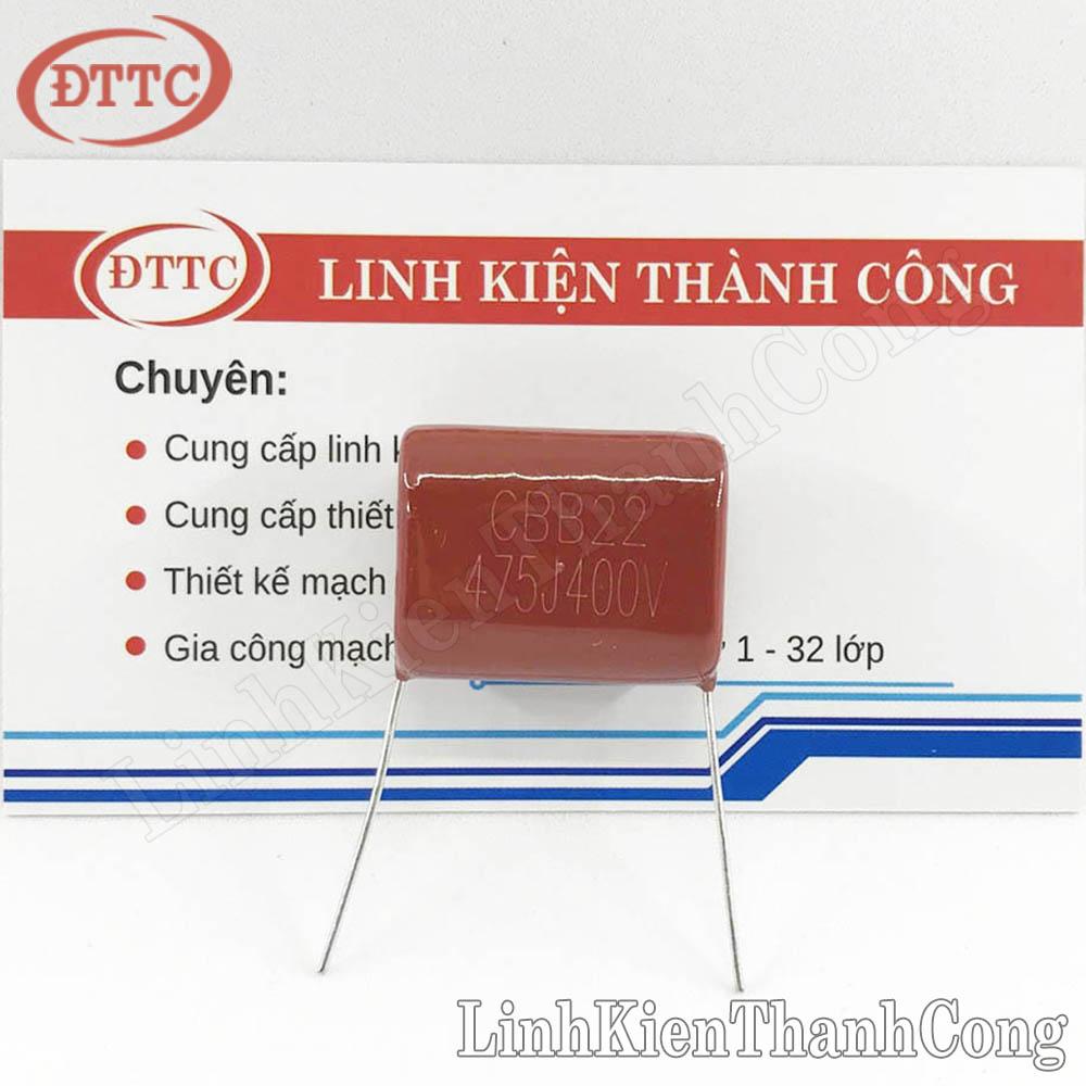 Tụ CBB 475J 4.7uF 400V
