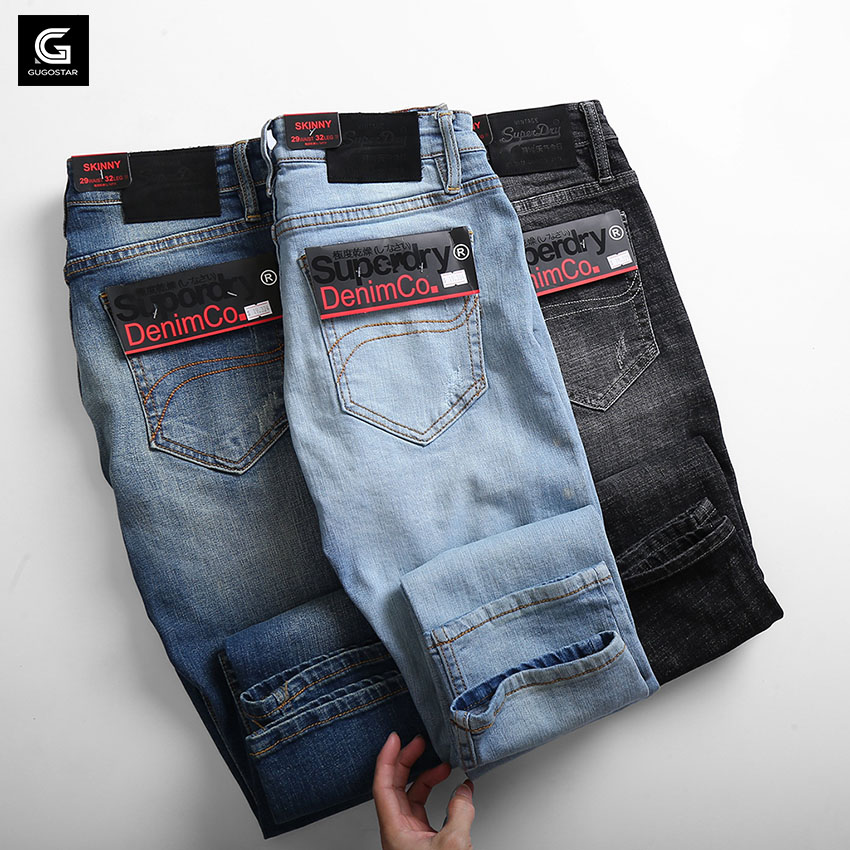 [HCM]Quần Jean Nam Dài Form Suông G455