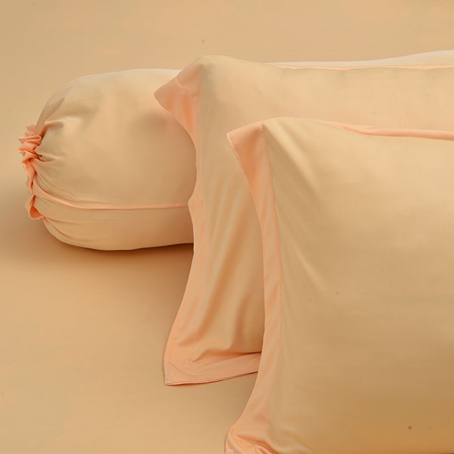 [HCM] ga gối  thun hàn , Bộ Drap gối Thun Hàn Quốc mát lạnh 4 món /