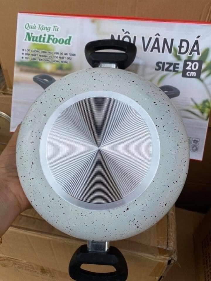 [HCM]Nồi vân đá Green Cook 20cm km Nutifood
