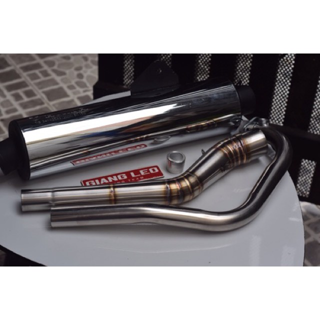 [HCM]Trọn Bộ Lon Pô Cbr Mọc Honda Và Cổ Pô 2 Khúc Wrs Gắn Mọi Loại Xe Winner Ex 150 Ex 135 Satria Sonic | Ex 135 (S)