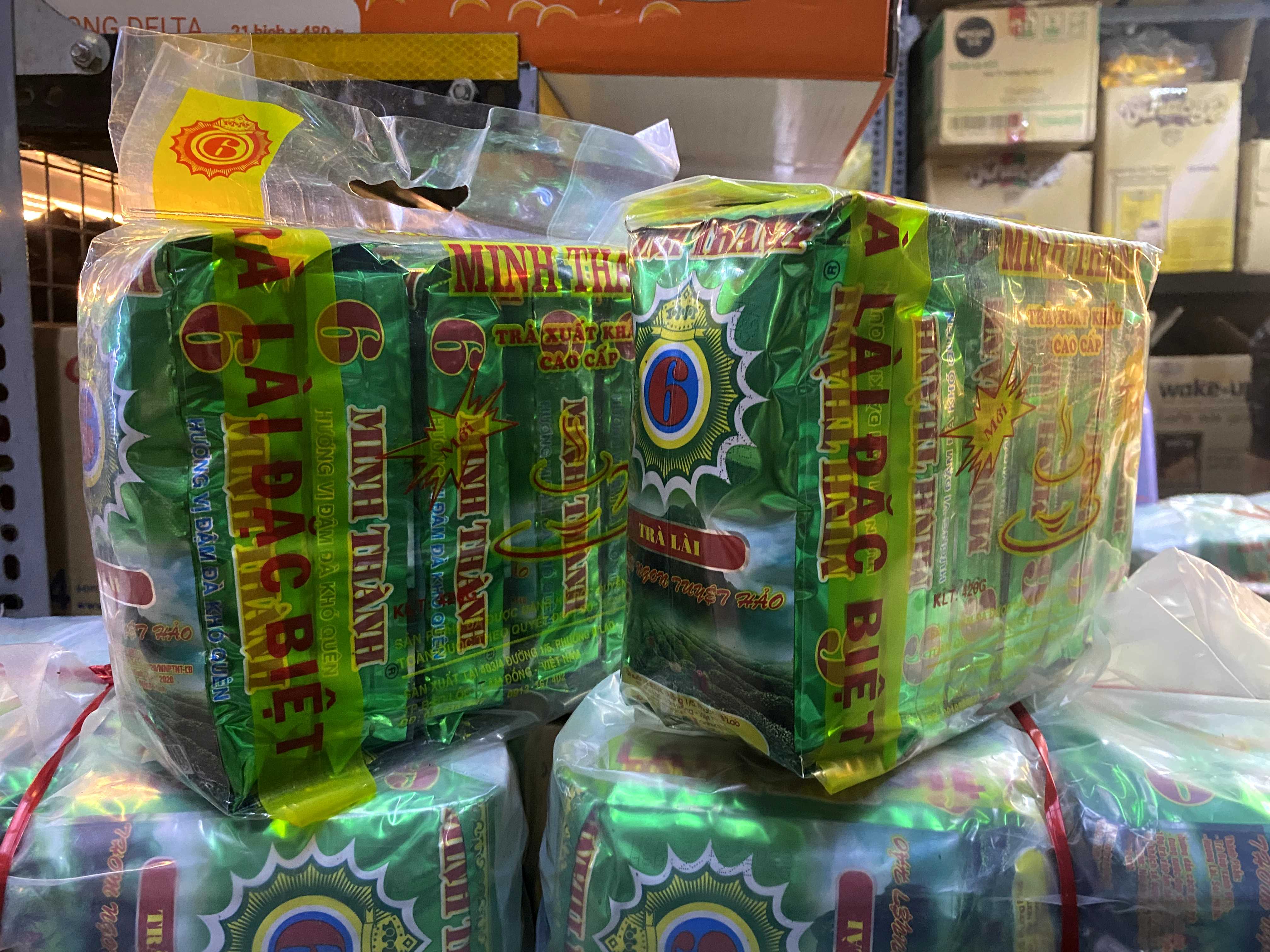 Trà Lài Minh Thành 420g(lốc 6gói x 70g)