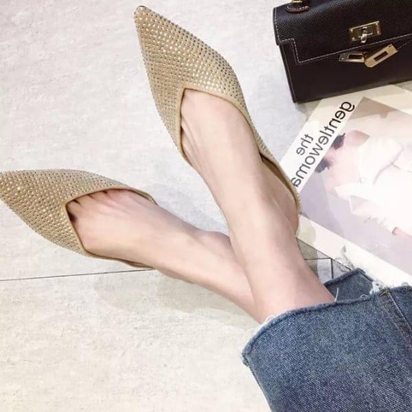 [HCM]Dép đính hạt cườm
