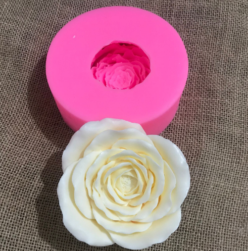 [HCM]KHUÔN SILICON HOA MẨU ĐƠN 11CM