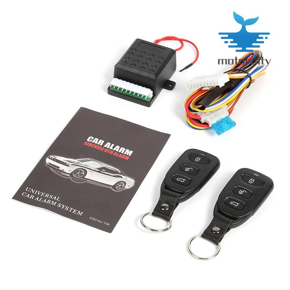 Car Remote Central Door Lock Locking Alarm Keyless Entry System 401/T102